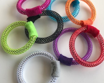 Scrunchies Mesh Ring Cat Toys