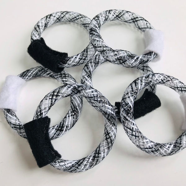 Scrunchies Mesh Ring Cat Toys- Set of 6