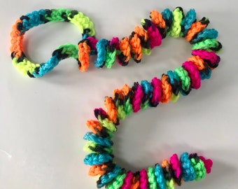 Spiral CATerpillar Cat Toy- BLACKLIGHT