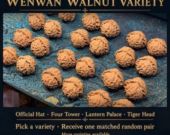 Choose Your Wenwan Walnut Variety | Hand Selected Random Pair | Chinese Baoding Balls