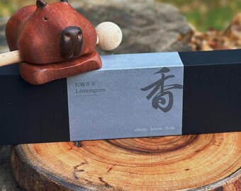 Lemongrass 柠檬香茅｜ Varitas de incienso chino tradicional aromaterapia relajación calmante 20g