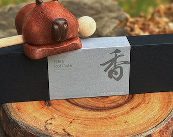 Incienso de cedro rojo | Incienso tradicional chino para aromaterapia, relajación y calma (20 g)