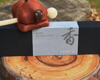 Sándalo añejo | Incienso tradicional chino en varitas para aromaterapia, relajación y bienestar (20 g)