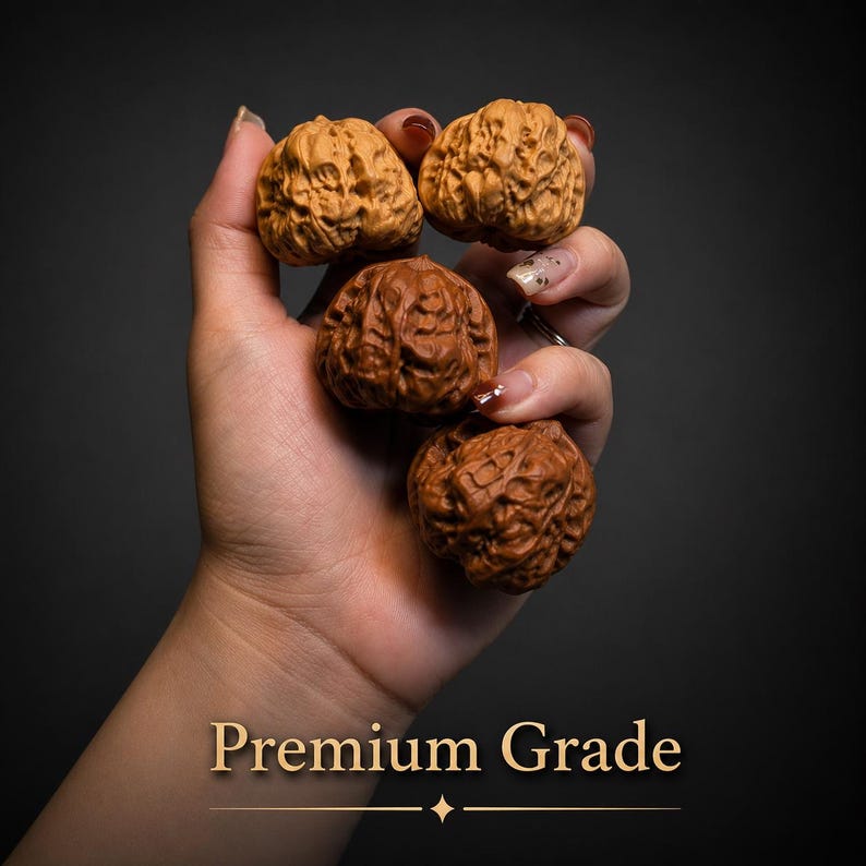 Chinese Wenwan Walnut Pair | Hand Exercise Stress Balls | Baoding Ball ...