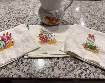 Conjunto de cactus del desierto