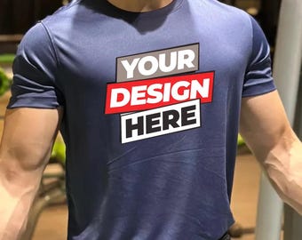 Custom Dri fit Shirts, Performance Custom Tshirt, Dry Fit Tee, Performance Tee, Dri Fit Shirt, Moisture Wicking Tee, Personalized Gift Ideas