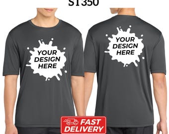 Custom Quick-Dry Shirt, Personalized Moisture-Wicking Shirt – Breathable & Lightweight Athletic Tee for Sports, Gym or Workouts