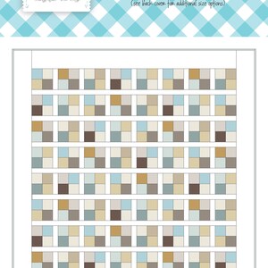 Modern Mosaic Quilt Pattern PDF