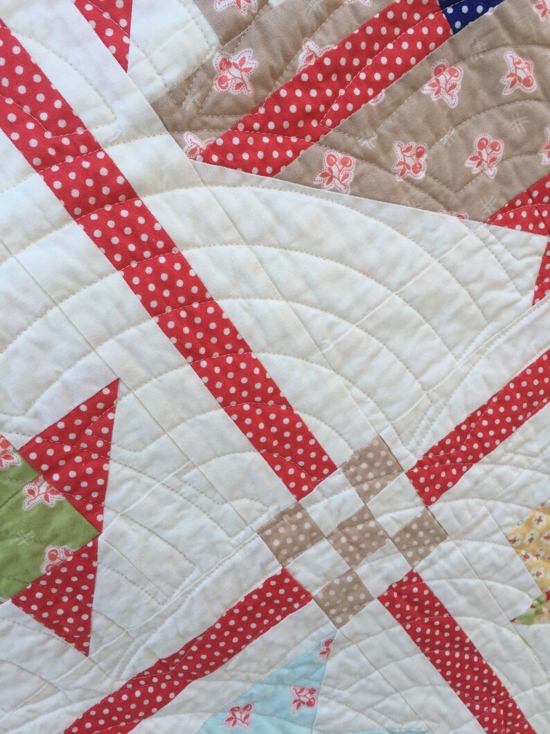 Twin Size Patchwork Quilt Avalon By Fig Tree Quilts 