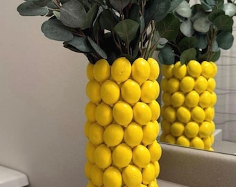Lemon vase medium