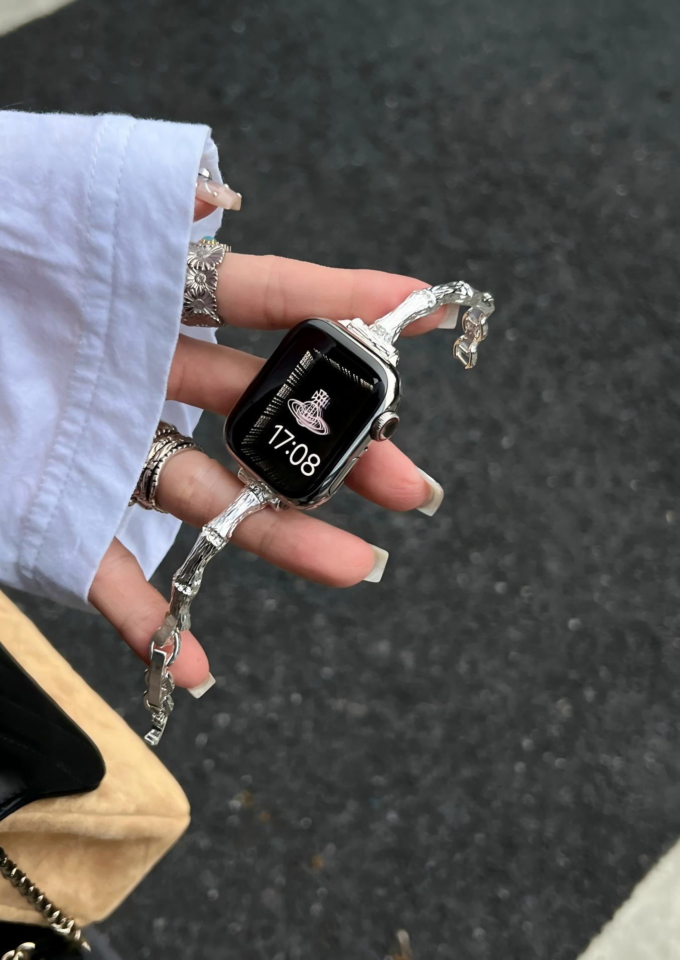 アップルウォッチ シルバー925 時計バンド Apple watch band 925