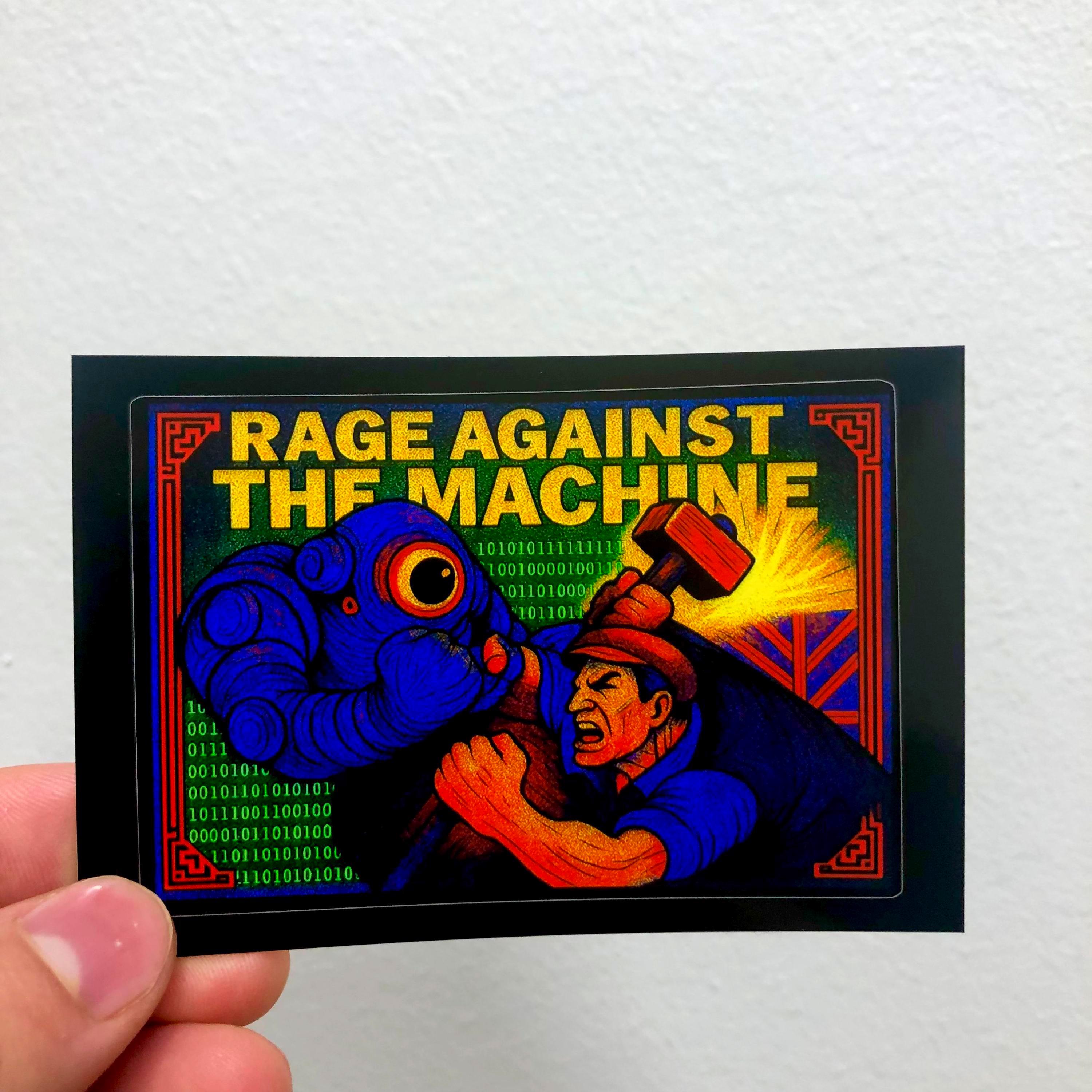 Rage against the machine sticker - Etsy 日本