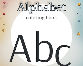 ABC Coloring Book for Kids | Alphabet Coloring Pages A–Z