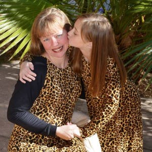 Mommy and Me Nachthemd Pyjama Schnittmuster, Mommy and Me Nachthemd Schnittmuster, Mommy and Me Schnittmuster Nachthemd, Mama und ich Schnittmuster zum sofort herunterladen