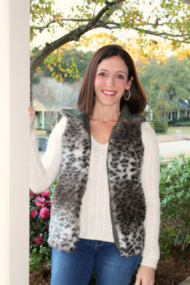 Women's Vest Pdf Sewing Pattern Vest Sewing Pattern Etsy