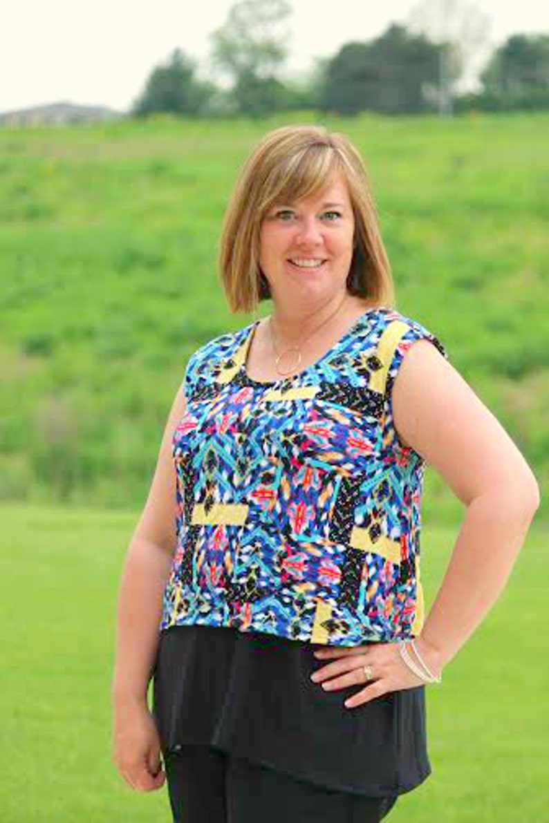 Womens Tank Top Pdf Sewing Pattern Sewing Pattern Printable Etsy