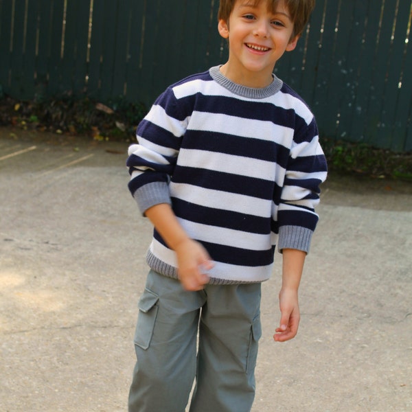 Cargo Pants sewing PDF pattern for boys, boys pants sewing pattern, boys pant sewing pattern, sewing, pdf, pattern, cargo, pockets