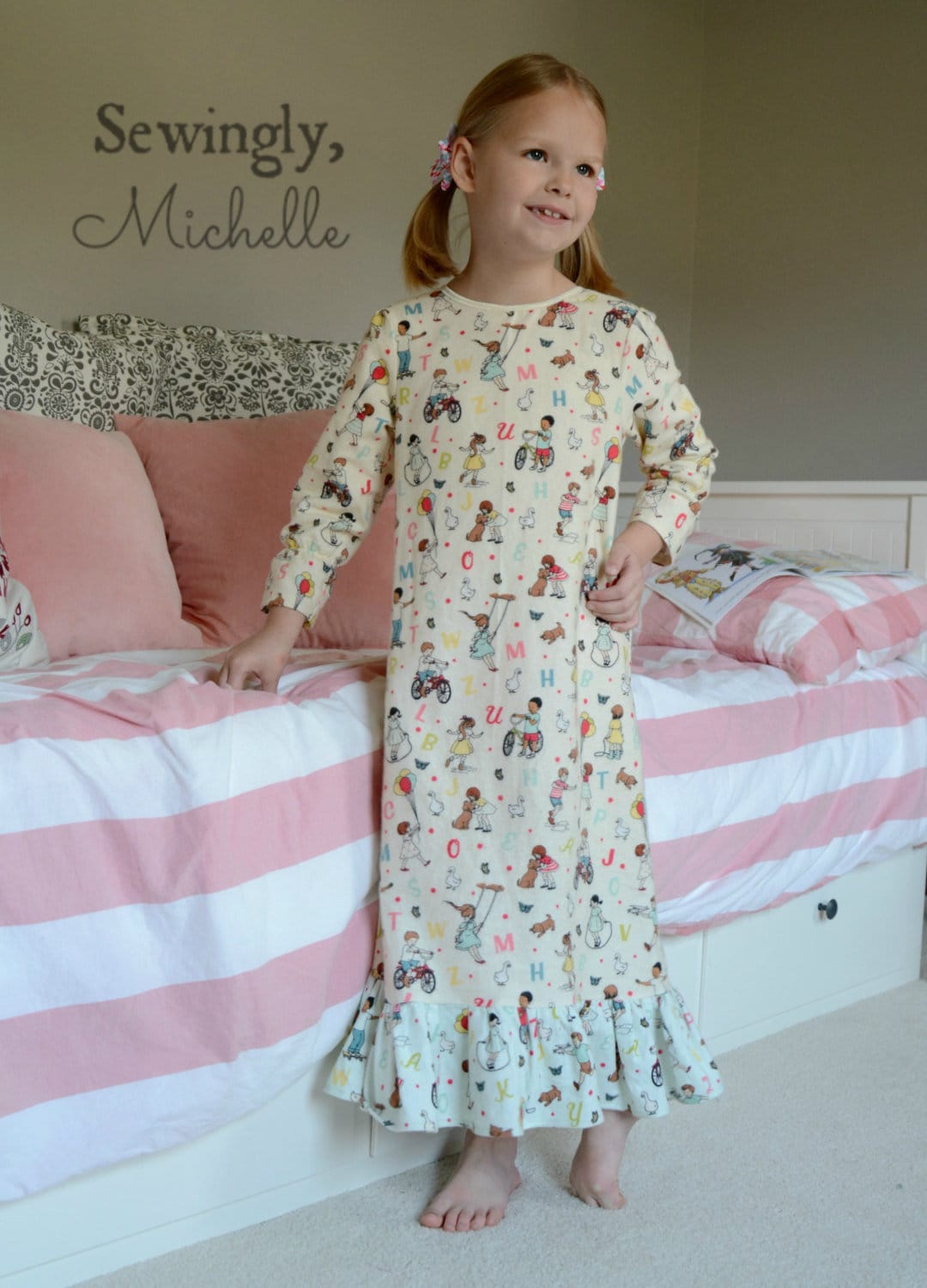 Girls Pajama Gowns | estudioespositoymiguel.com.ar