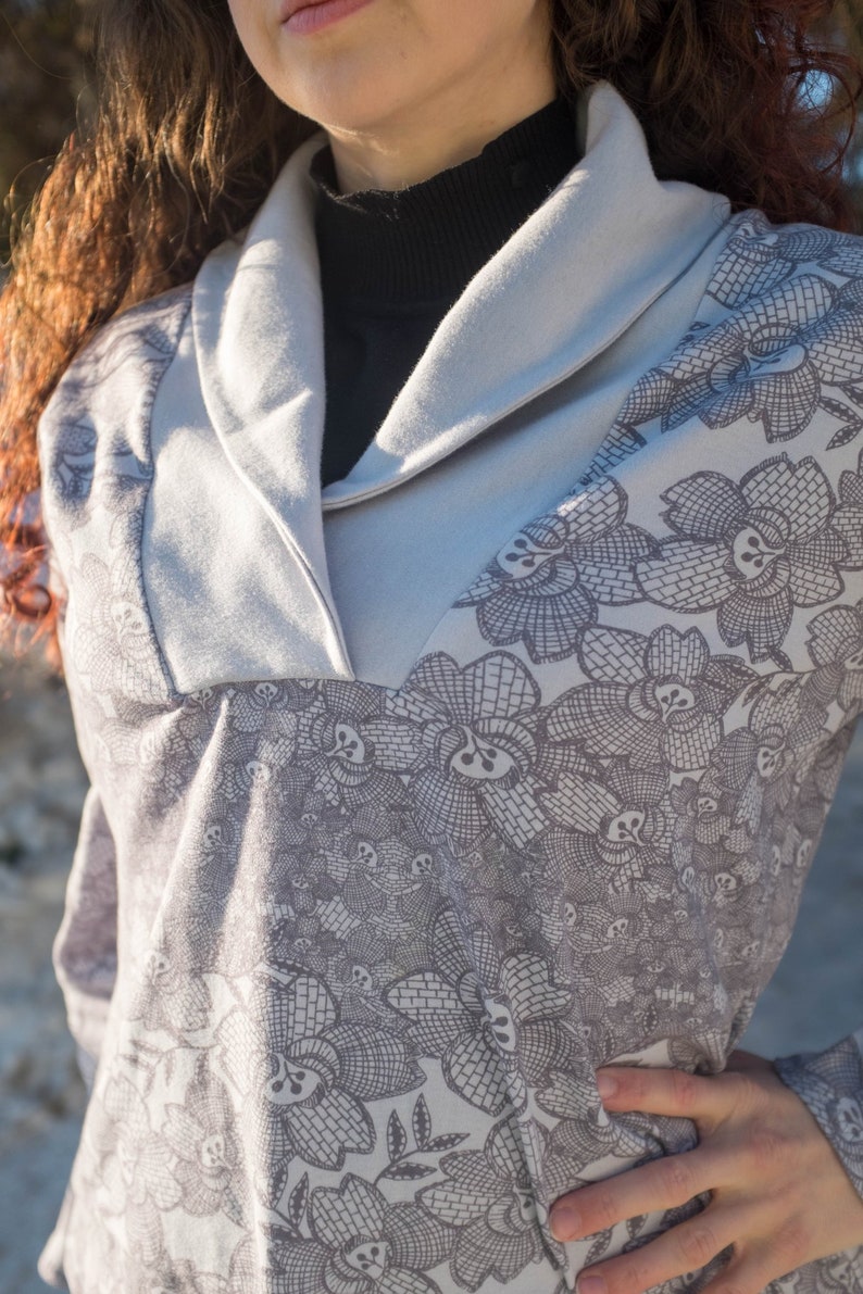 Cardigan Sweater Sewing Pattern : Fleece Cardigan Jacket Pattern Easy