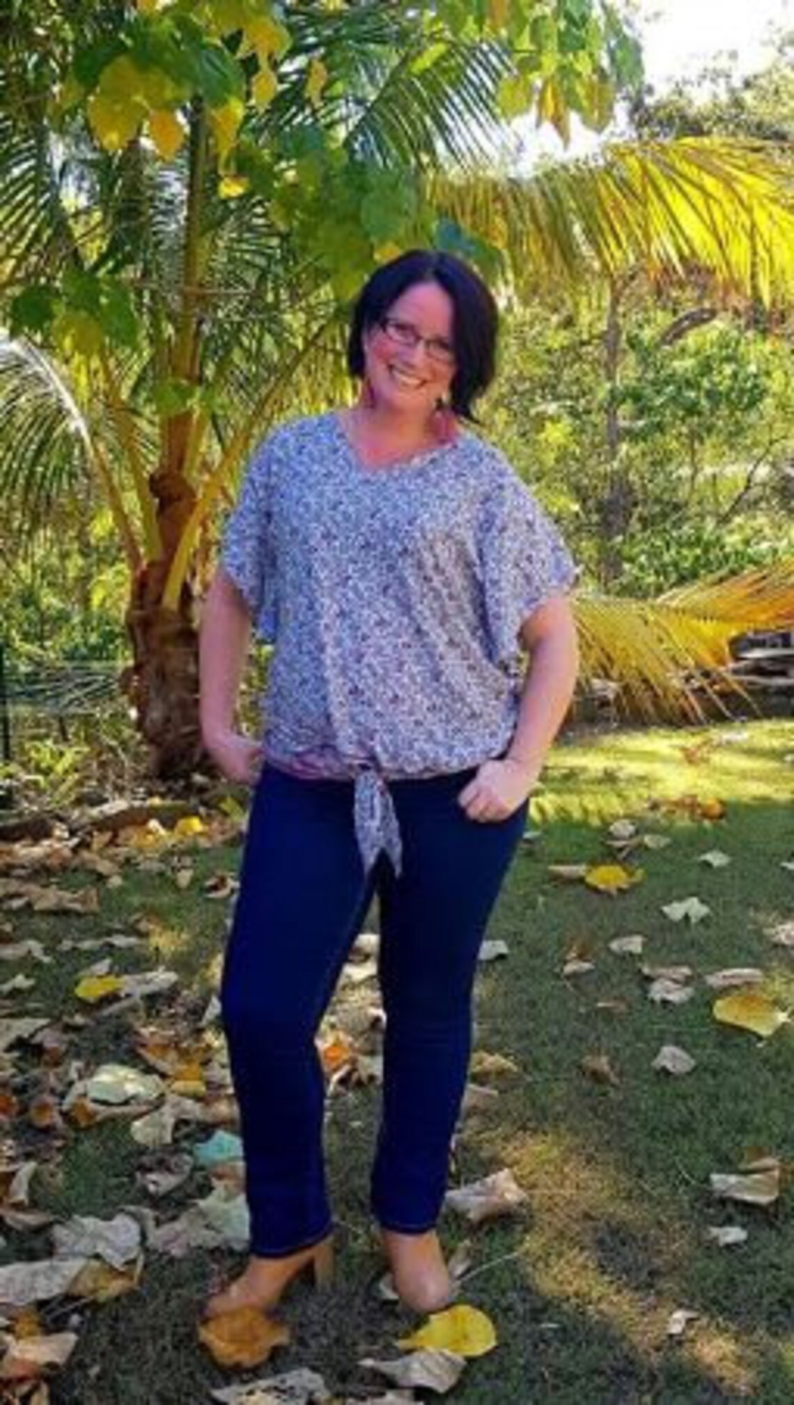 Tie Front Top Sewing Pattern for Women Easy Sew Knot Front - Etsy Australia