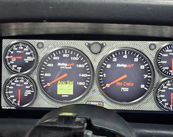 Holley Pro Dash 12.3 In. mount for 1987-1993 foxbody mustang.