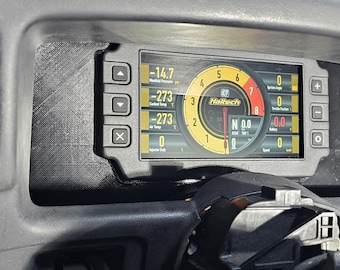 Bisel de indicadores Haltech IC7 para Mustang 87-93