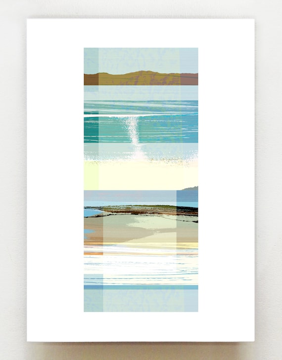 New Zealand summer at the beach, print, NZA195