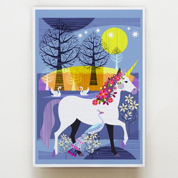 Magical Unicorn print, DES59