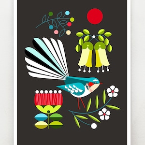 New Zealand Folk Piwakawaka, NZA25
