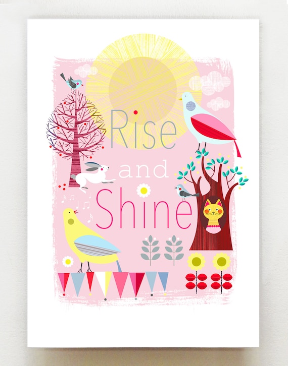 Rise and Shine, print, DES29