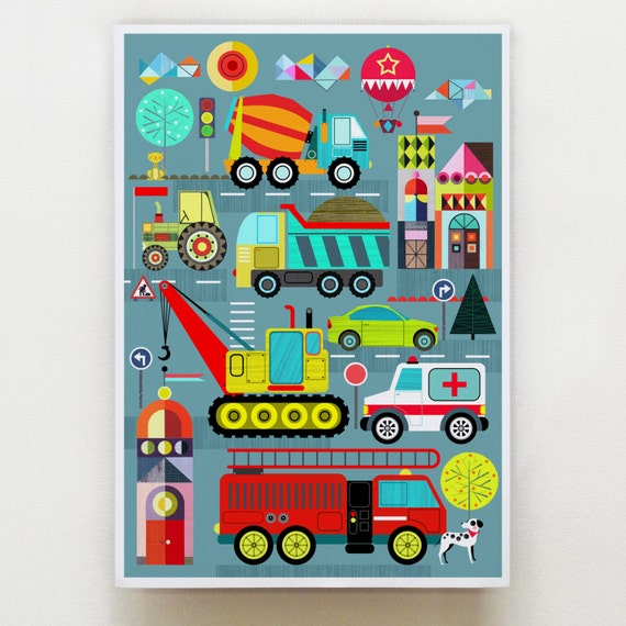 Transportation print, DES22