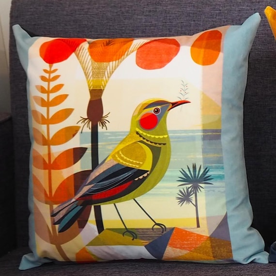 New Zealand, Korimako, cushion cover, C18