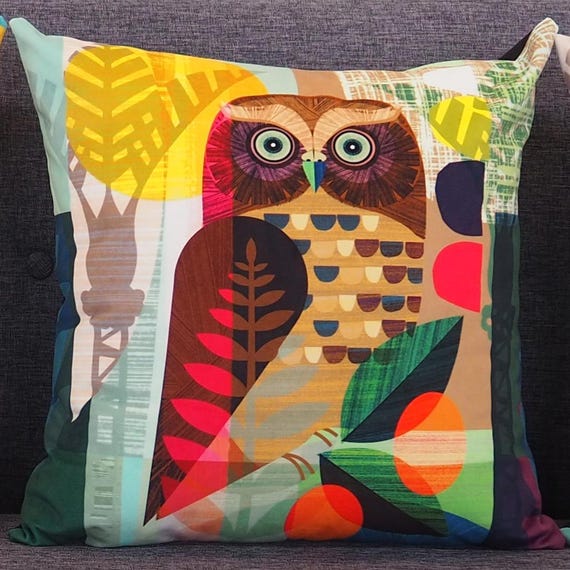 New Zealand, Ruru, cushion cover, C23