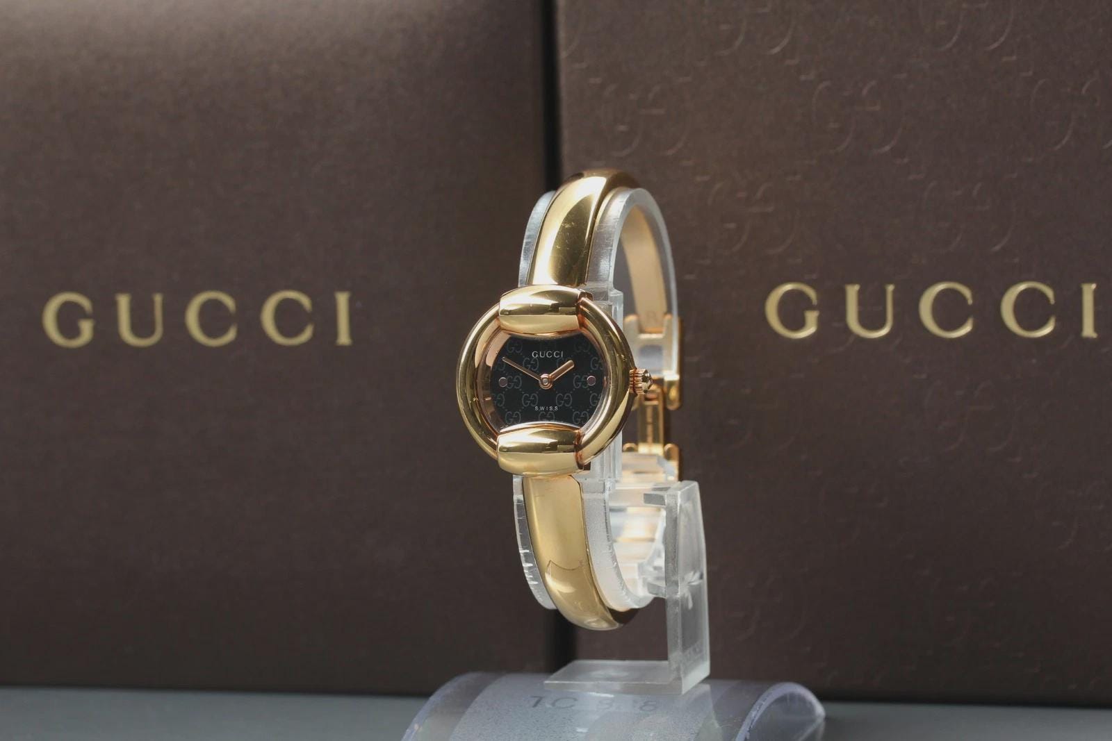 GUCCI ゴールド 時計 1400 L GUCCI（グッチ） 腕時計 バングルウォッチ 