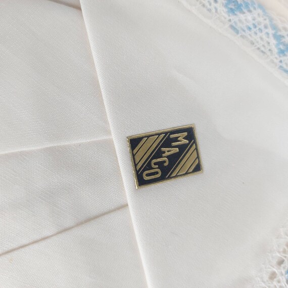 Mid century maco Egyptian cotton handkerchiefs wi… - image 6