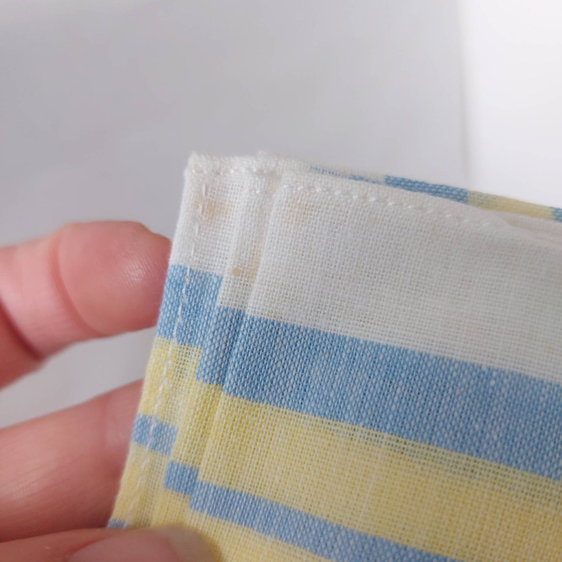 Set of 10 Egyptian cotton handkerchiefs unused vintage mid Etsy