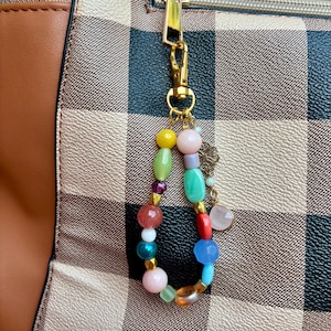 Bag Charm Keychain multicolor