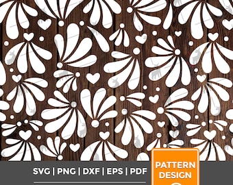 White Talavera Pattern SVG, Mexican Talavera PNG, Spanish Tile style
