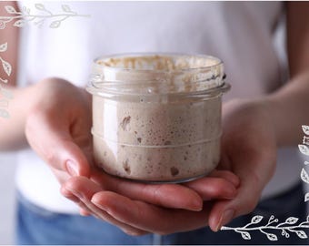 Dehydrated Organic Sourdough Starter with Directions