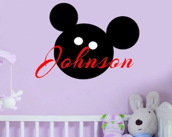 Vinilo decorativo personalizado con el nombre del bebé - Decoración para la habitación del bebé, letrero con el nombre del niño, personalización de regalos de Navidad