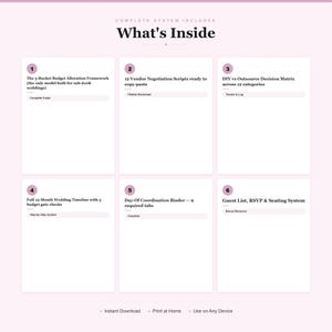 Manual de operaciones para bodas autogestionadas: sistema de control de costos y libro de trabajo (PDF) imagen 2