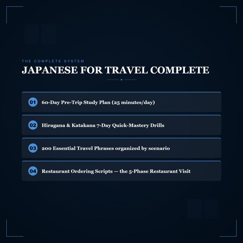 Confident Tourist Japan Trip Speaking Survival Pocket Guide Practice Workbook PDF image 5