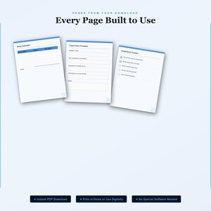 Nursing Student Clinical Survival System | NCLEX Planner, Care Plan Templates (PDF Printable) image 3