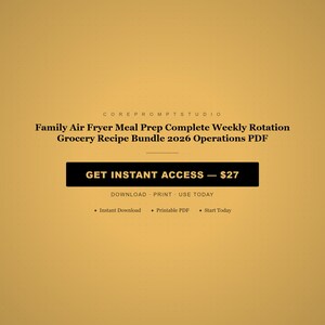 Hot Basket Family Weeknight Cookbook Workbook Bundle 2026 PDF image 8