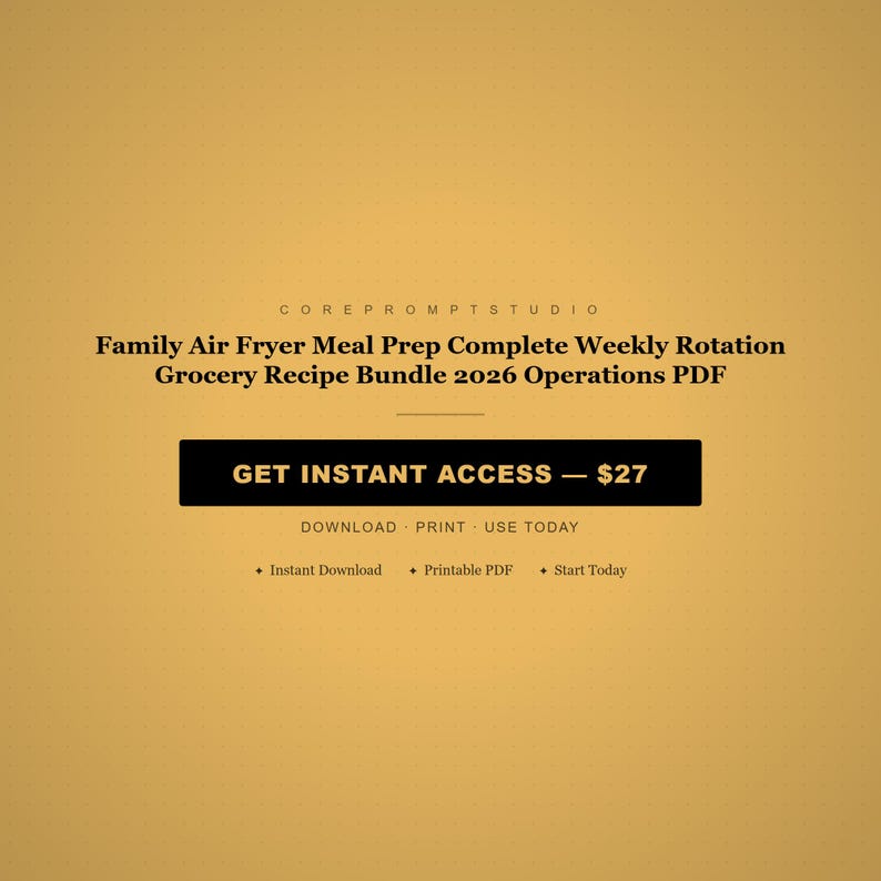 Hot Basket Family Weeknight Cookbook Workbook Bundle 2026 PDF image 8