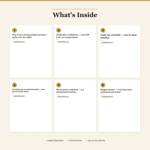 Afdrukbare pdf-bestand voor schoolfeest, solo-planner voor onafhankelijke senioren afbeelding 2