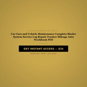 Sistema completo de seguimiento del mantenimiento del automóvil. Registro de servicio del automóvil. Registro de reparaciones. Kilometraje. Libro de trabajo del vehículo en formato PDF. imagen 8