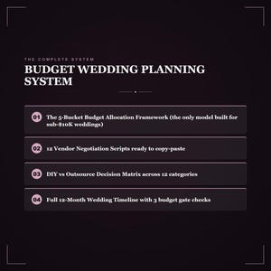 Manual de operaciones para bodas autogestionadas: sistema de control de costos y libro de trabajo (PDF) imagen 5