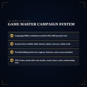 Planificador de campaña para el director de juego / Preparación de sesiones de D&D, seguimiento de PNJ, creación de mundos (PDF imprimible) imagen 5