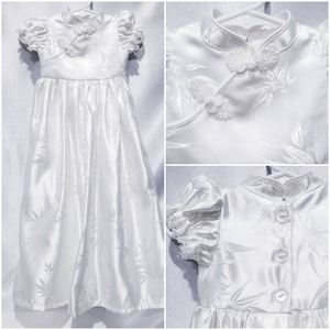 Custom Cheongsam Qipao Baptism Blessing Christening Dress
